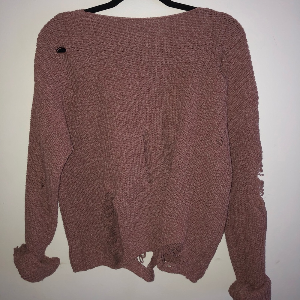 Distressed Sweater